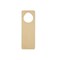 Wood Door Knob Hanger 9.5 x 3-1/4 Inch, Unfinished to Paint |Woodpeckers